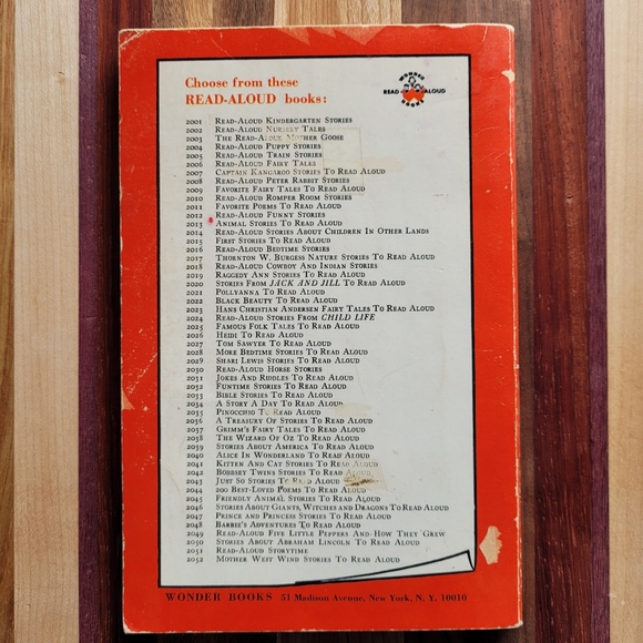 Read Aloud HORSE STORIES / 1961 / Vintage Children's Book - Picture 5 of 5